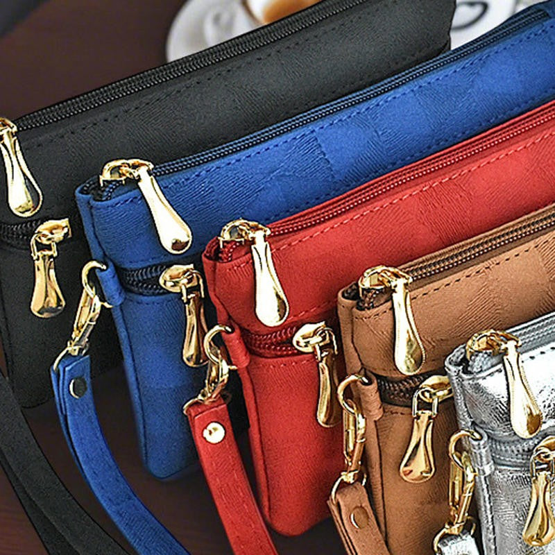 High Quality Fashion Women Large Capacity Wallets Lady Long Big Zipper Purse Female Money Bag Phone Clutch Walet Wristlet?
