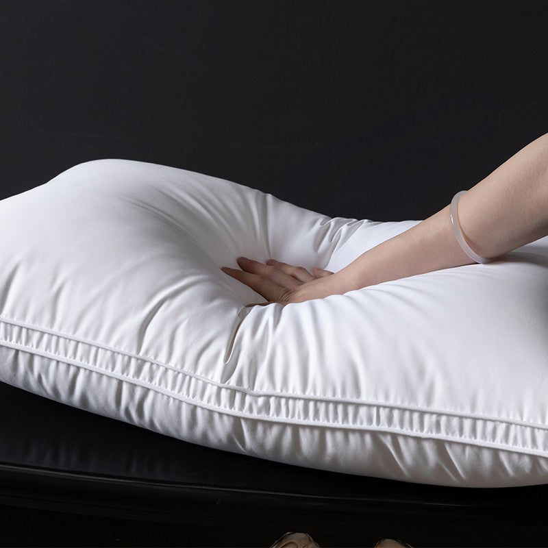 95% Pure Goose Down Pillow 1200TC Anti - Drill Pima Fabric 1000 Cleanliness 1000+ Loft Multiple Sizes (50x70cm etc.)