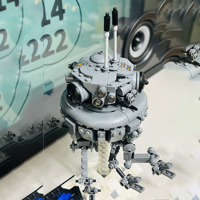 MOC Stock Imperial Probing Droid Modelo 75306 Tijolos Ideia Criativa Robô de Detecção Blocos de Construção Brinquedos Presentes para Meninos