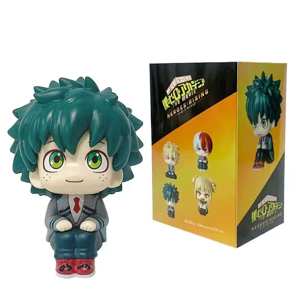 LookUp My Hero Academia Midoriya Izuku Boneco de Anime Boku no Hero Academia Bakugo Katsuki/Todoroki Shoto Bonecos de Ação Brinquedos Presentes