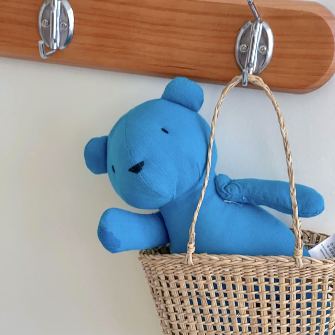 2024 New Little Bear Cloth Art Doll Cute and Creative Cloth Doll Doll Doll Adorable Baby Comfort Toy