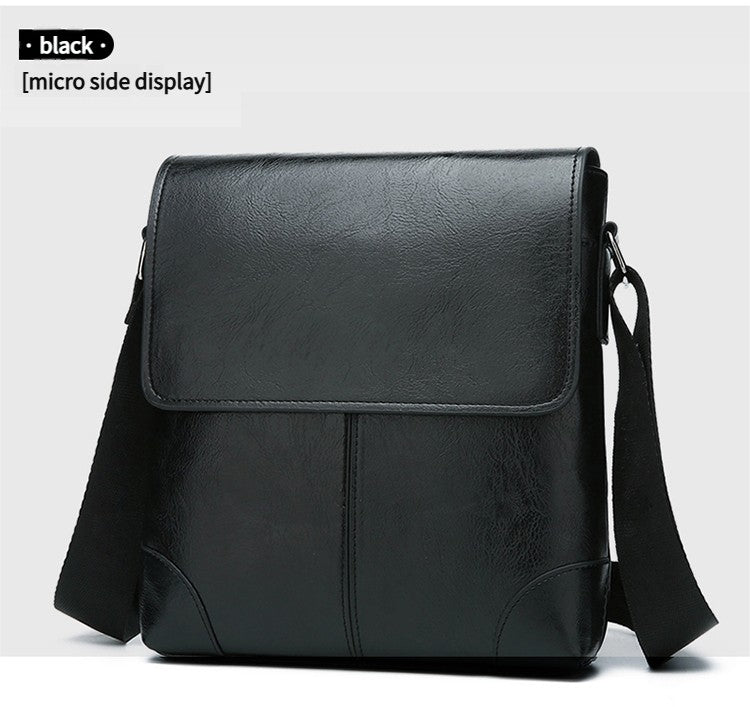 Men Shoulder Bags For IPAD Leather Business Handbag Men Messenger Bag Large Side Sling Bag Fashion Man Crossbody Bag