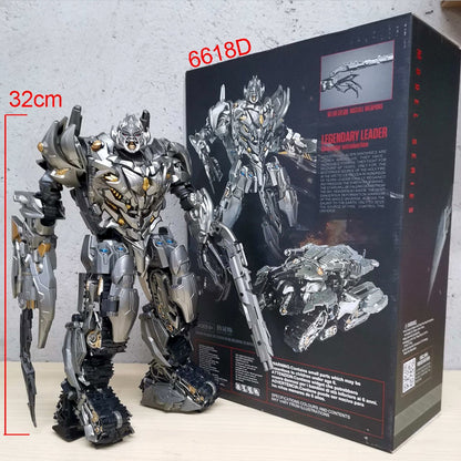 Brinquedos Robô Transformável 30CM Optimus Prime Star Commander Magatron Carro Bumblebe Boneco de Ação do Filme Modelo Anime de Deformação