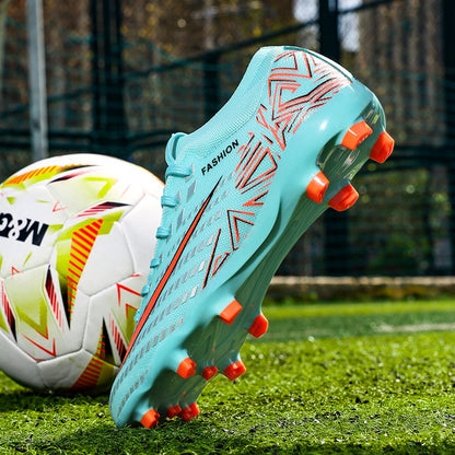 New Men Football Boots Futsal High-quality Mid-top Soccer Shoes Match Non-Slip Cleats Sneakers Indoor Hot-selling FG/TF