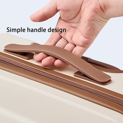 Conjunto de Bagagem de 20/24/28 Polegadas, 5 Peças de Bagagem ABS com Nécessaire e Bolsa de Mão Leve 2,6KG para Viagens em Família e Férias