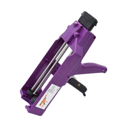 Pistola de Cola de Vedação de Plástico, Tubo Duplo, Cola sem Unhas Auxiliar, Pistola de Cola que Economiza Esforço, Ferramenta de Construção de Vedação