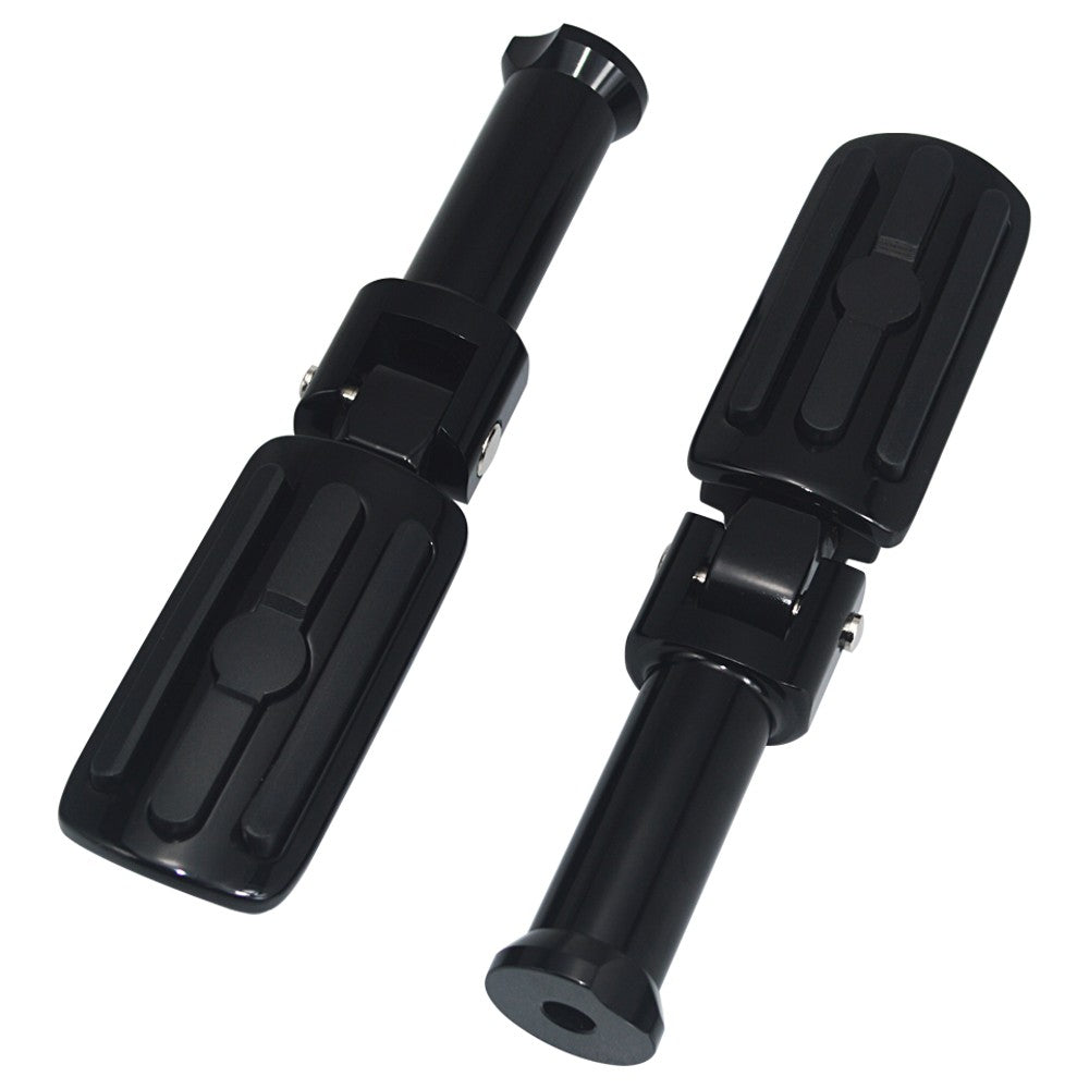 Motorcycle Rear Foot Peg Mounts Clevis Passenger Footpeg Support Kit Fit For Harley Davidson Softail 2018-2025 Gloss Black