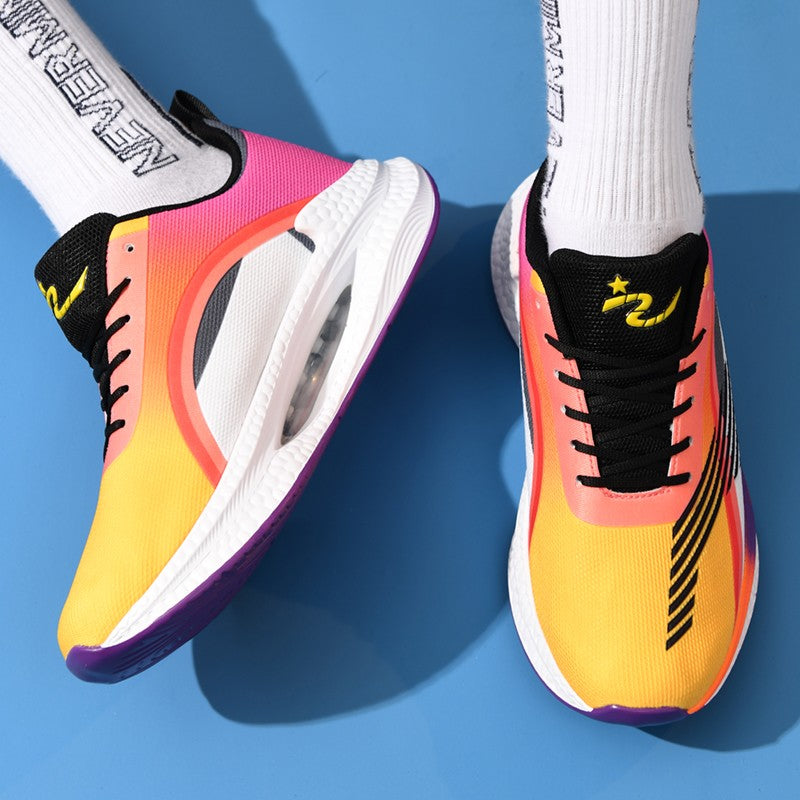 Ultra Light Comfortable Men's Sports Training Shoes Men’s Running Shoes Breathable Thick Sole Shock-absorbing Marathon Sneakers