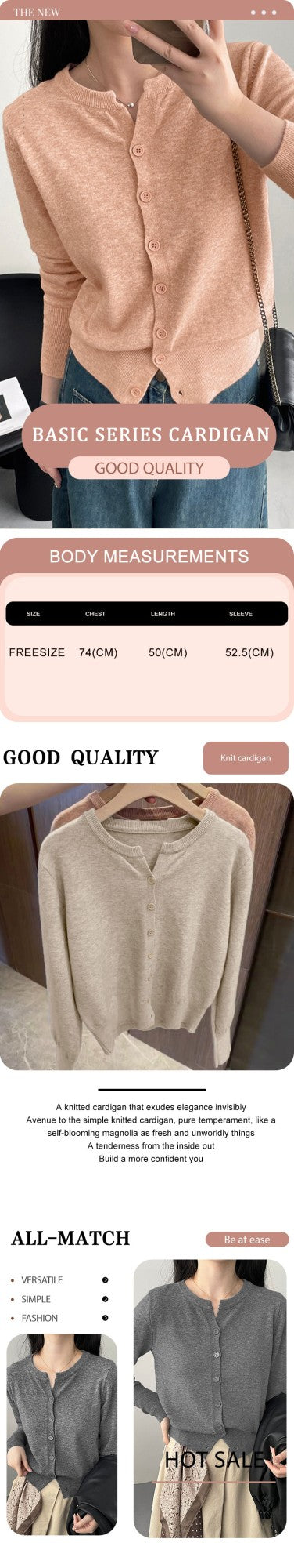 New Fashion Women's Thin Fleece Knit Loose Short Cashmere Sweater Round Neck, Warm Korean Sle Casual Female Sweater Top Cloting