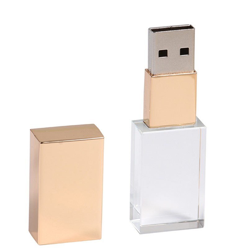 Pen Drive USB 2.0 128 GB de Cristal Memory Stick 64 GB Pen Drives de Alta Velocidade 4 GB Pendrive de Presente de Casamento 16 GB Disco U 8 GB Fotografia