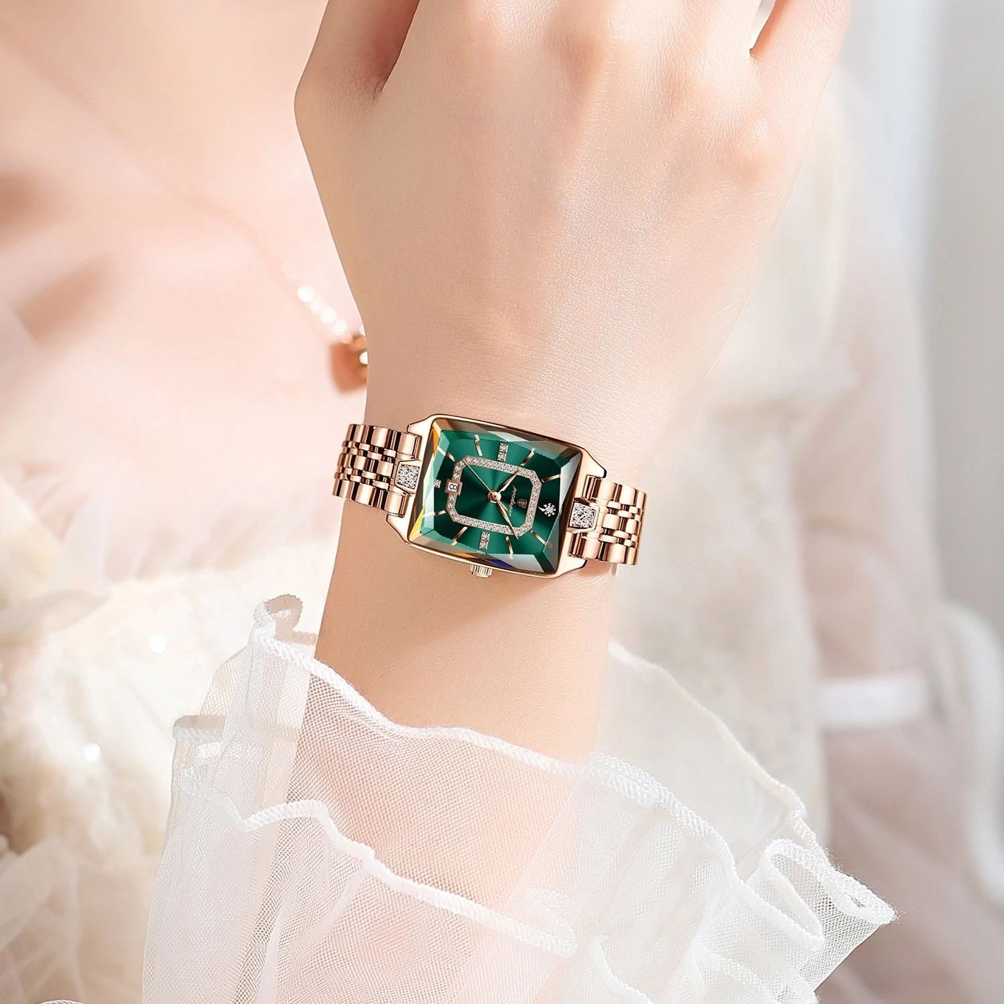 POEDAGAR Luxury Brand Ladies Wristwatch Waterproof Stainless Steel Date Women Watch Casual Fashion Quartz Women’s Watches Reloj