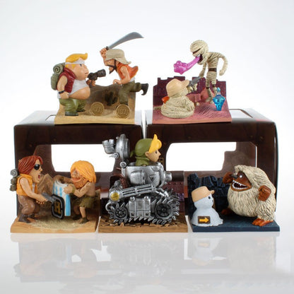 Clássico Jogo de Fliperama Japonês Metal Slug Hostage Wendigo Criativo Modelo de Múmia Gorda Boneco Brinquedos Sem Caixa de Varejo