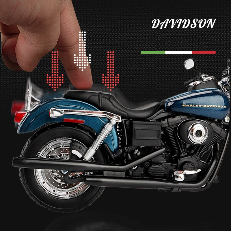 Maisto 1:12 Harley Dyna Super Glide Sport 2004, Motocicleta Esportiva de Liga Leve, Modelo Fundido em Metal, Motocicleta de Corrida de Rua, Presente Infantil