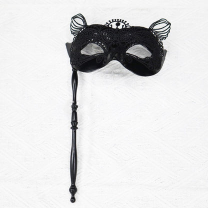 Masquerade Mask For Women Masquerade Mask With Holding Stick Mardi Gras Carnival New Year Prom