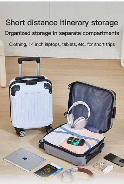 14 inch luggage rack roller luggage large capacity toolbox essential travel suitcase for business travel suitcase suitcase