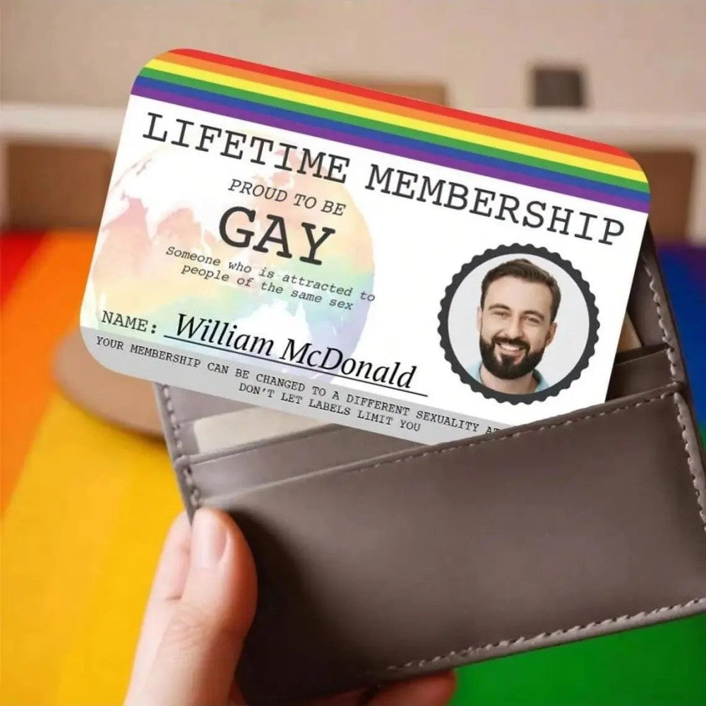 Lifetime Membership Holographic card, Prank Rude Joke Friend Colleague Gift Idea, Premium Lifetime Membership, Joke Meme