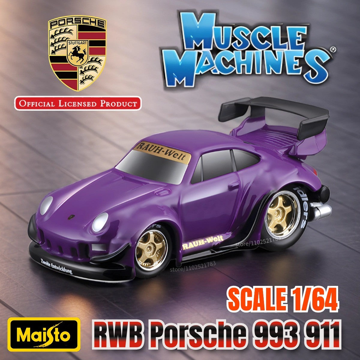 Maisto 1:64 Muscle Machines Nissan Skyline GT-R R34 Carro Modelo Diecast Escala American Monster Transport Figura Brinquedo Menino