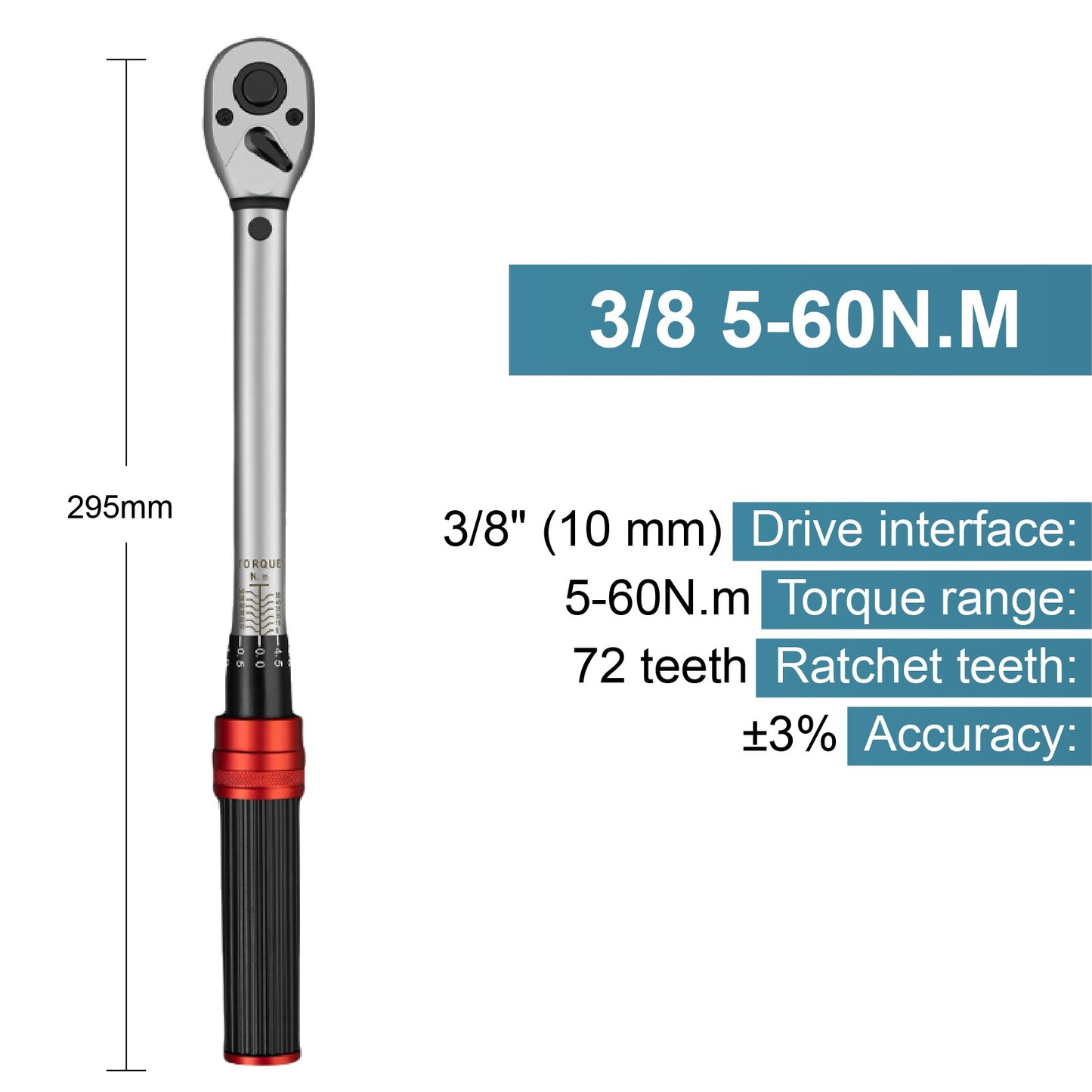 Kit de Chave de Torque Ajustável Multi-Drive 1/4"3/8"1/2"1–3000 N·m Conjunto de Ferramentas de Catraca Profissional de Alta Precisão com Pré-ajuste por Clique