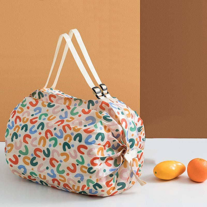 New Foldable Shopping Bag  Reusable Folding Bag Cloth Bags for Shopping Folding Shopper ZDGWD01