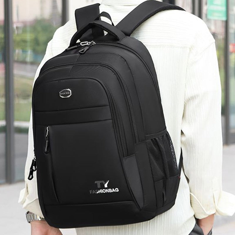 Mochila Masculina Feminina Leve Moderna Durável Casual de Ombro com Vários Bolsos para Uso Diário Escolar e em Viagens