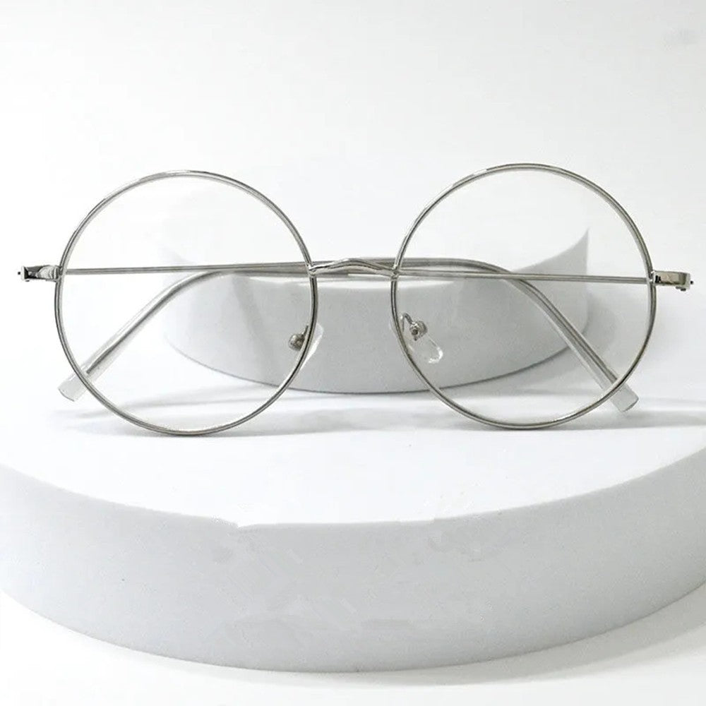 Anime DAN DA DAN Ken Takakura Okarun Cosplay Glasses Unisex Alloy Eyewear Round Eyeglasses Jewelry Accessories Prop