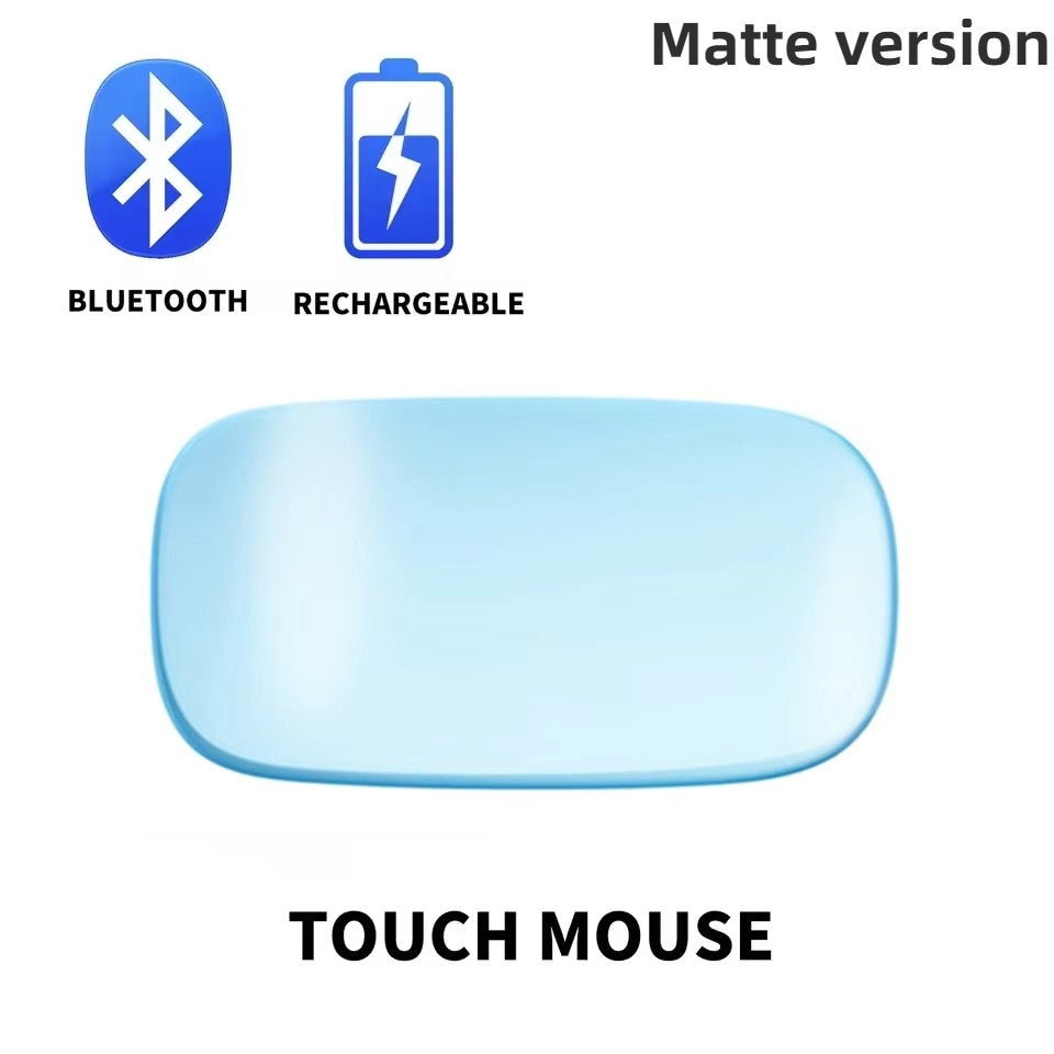 Mouse de Computador Sem Fio Bluetooth Xiaomi Magic Recarregável Touch Fino Ergonômico Modo Duplo Silencioso para PC Apple Macbook Air