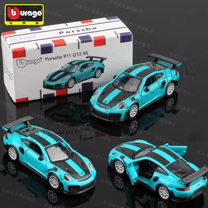 Burago 1:64 Ferrari Series SF90 488P Roma F430 F12 Liga de Carro Modelo Brinquedos Infantis Coleção de Presentes de Férias Modelo de Carro Atacado