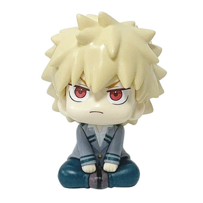 Em Estoque Novo Anime My Hero Academia Midoriya Izuku Bakugou Katsuki Ochaco Uraraka Bonecos de Anime Brinquedos para Crianças Presente de Natal