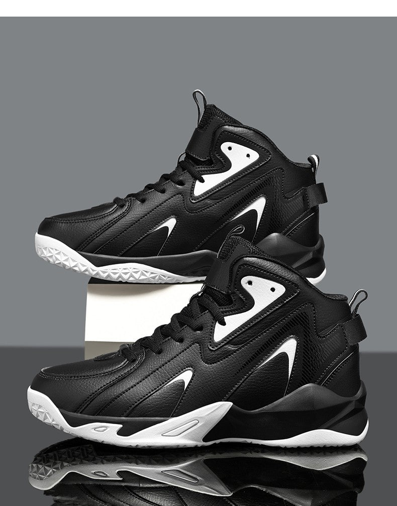 Men's plus size casual sneakers Four seasons breathable light outdoor basketball shoes fashion youth Joker sports running shoes