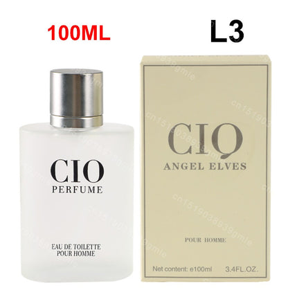 100Ml Brand Men's Cologne Perfume Eau De Parfum Fresh Wood Sandalwood Eau De Toilette Long Lasting Light Genuine Fragrance Scent