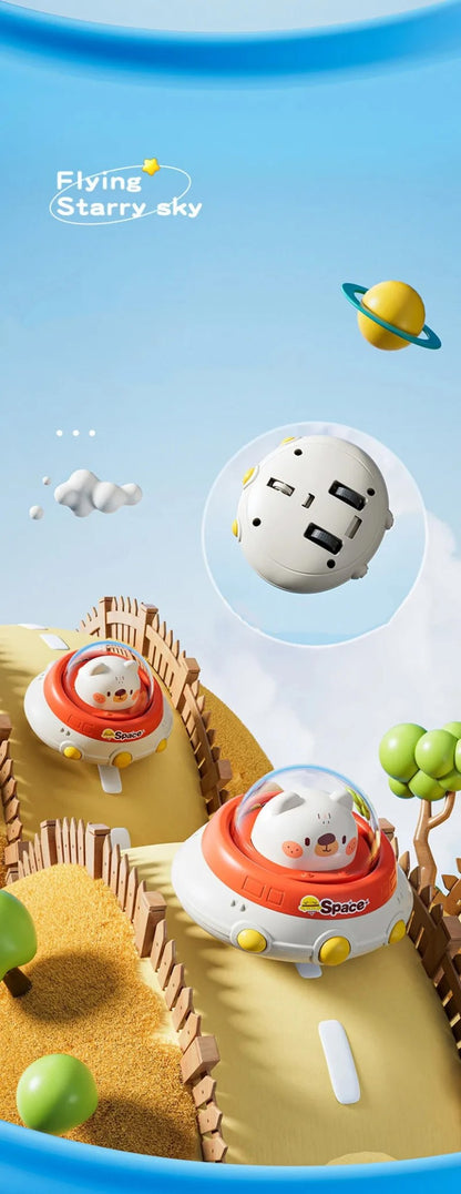 Kids press toy car baby pullback inertia star car baby puzzle boys girls kindergarten gifts