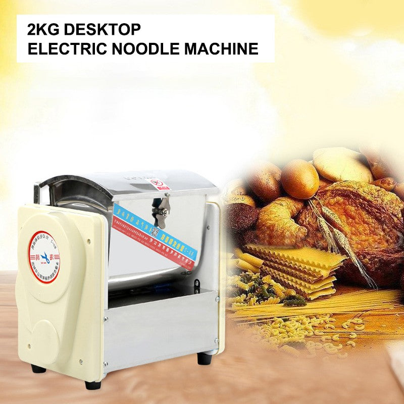 2KG Dough Mixer Machine Stainless Steel Multifunction Electric Dough Kneader Kitchen Multi-function Mixer Beater Home Appliance