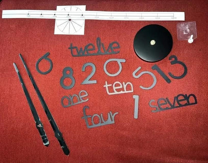 Frameless giant wall clock, modern home decoration,  bedroom, and   for home office. living room decoration