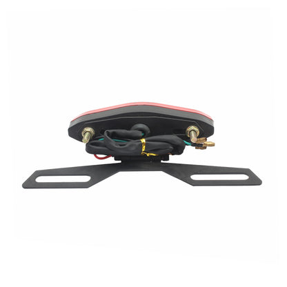 Luz Traseira de LED Universal 12V para Motocicleta, Luz de Freio, Luz Traseira Retrô, Luz de Condução Adequada para a Maioria das Scooters, Motocross, Peças de Quadriciclos