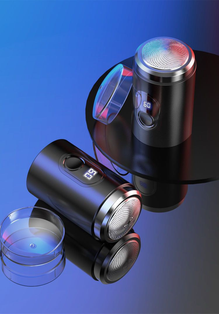 USB Charging Electric Shaver for Men Mini Multifunctional Portable Beard Shaver Water-Washing Feature Waterproof for Home Hotel