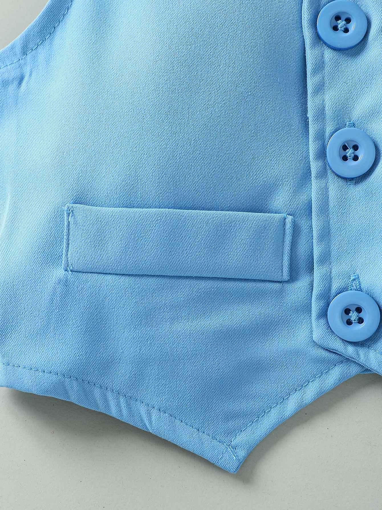 3Pcs Gentleman Outfits Birthday Costume Baby Boy Spring Autumn Clothing Set Solid Vest Suit Formal Wears  For 3-24M Suit Clothes