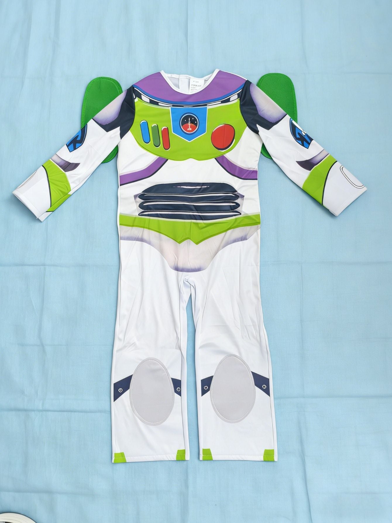 Kids Space Themed Jumpsuit Boys Color Block Printed Long Sleeve Casual Romper
