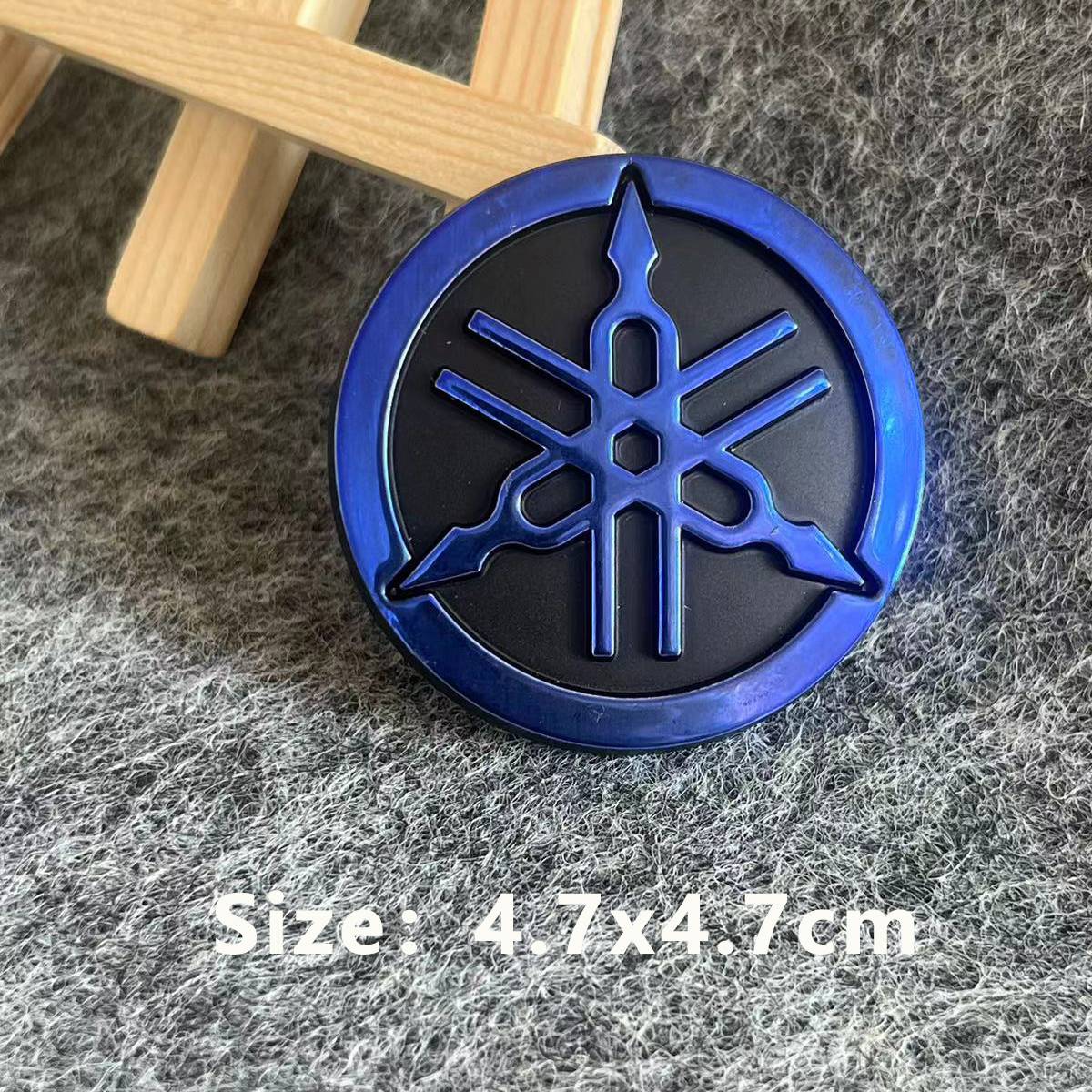 Para adesivo de motocicleta Yamaha 3D, decalque de logotipo de emblema