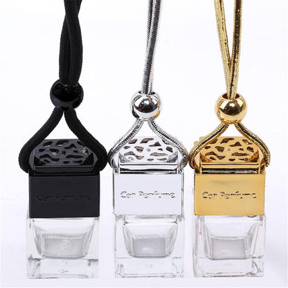 Perfume Para Carro, Frasco Vazio, Pingente Para Óleos Essenciais, Aromatizador, Enfeite Automotivo, Acessórios Para Carro, Decoração Interna