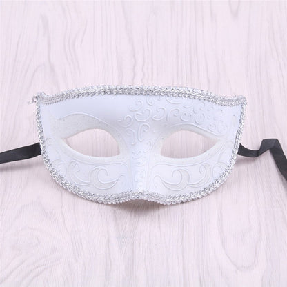 Masquerade Masks for Couple Venetian Woman Lace Men PP Cosplay Costume Carnival Prom Party Personality Headdress Masks