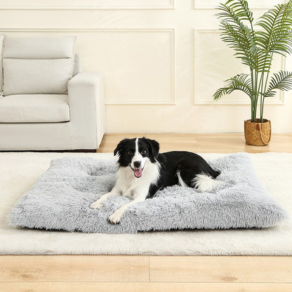 Casa com Cama Macia para Cachorros, Pelúcia Longa e Macia, Melhor Cama para Cães, Cesto para Cães, Produtos para Animais de Estimação, Almofada para Gatos, Tapete para Gatos, Sofá para Dormir de Animais.