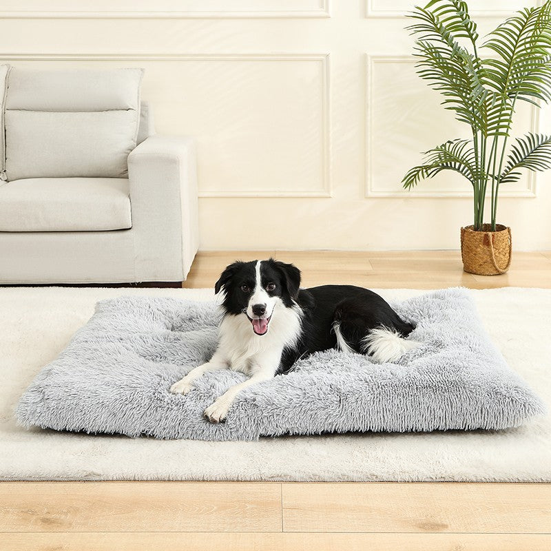 Casa com Cama Macia para Cachorros, Pelúcia Longa e Macia, Melhor Cama para Cães, Cesto para Cães, Produtos para Animais de Estimação, Almofada para Gatos, Tapete para Gatos, Sofá para Dormir de Animais.