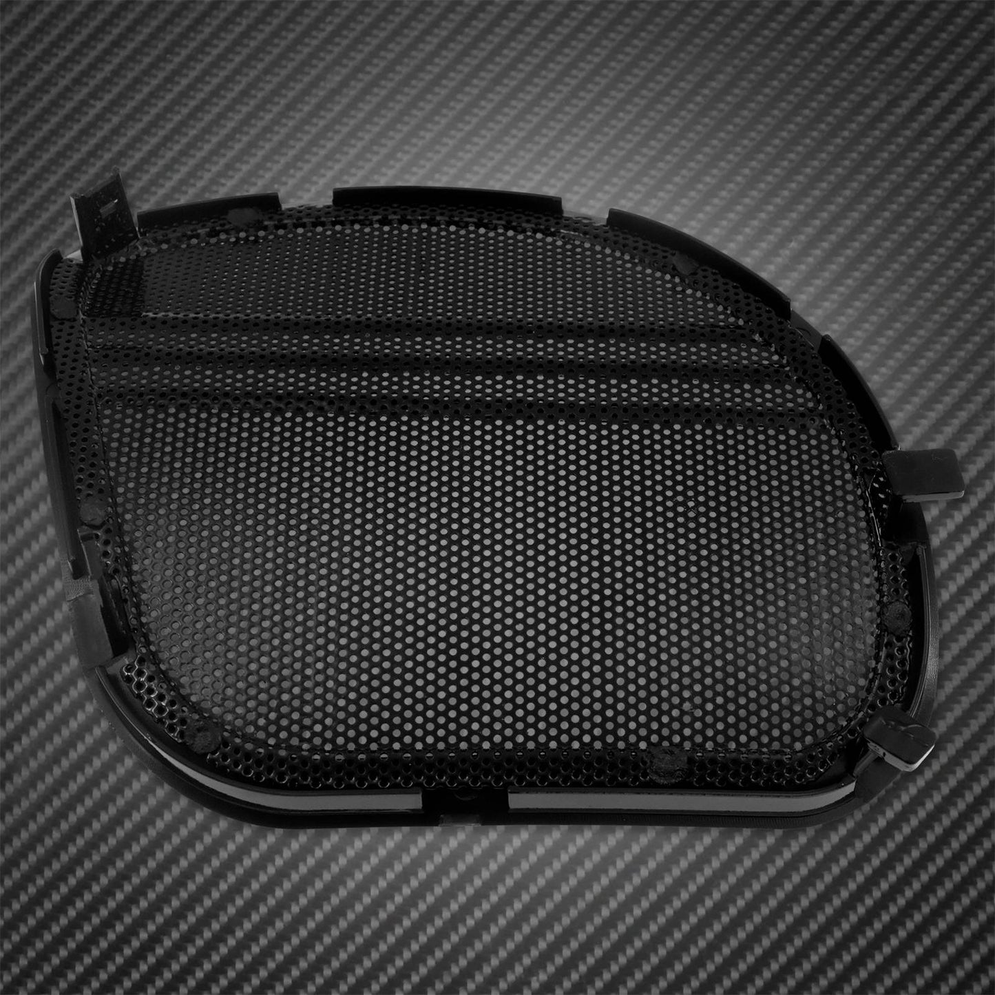 Grades do Alto-falante de Motocicleta Tri-Line Preto Tampas da Buzina da Grade Para Harley Touring CVO Road Glide FLTRX Special FLTRXS 2015-2023