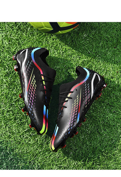New Men Ultralight Soccer Shoes TF/FG Professional Football Boots Unisex Non-Slip Training Soccer Cleats Outdoor Field Chuteira