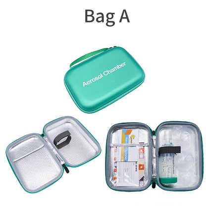 Câmara de Aerossol com máscara de silicone Espaçador Inalador Pet Para Gato Cão