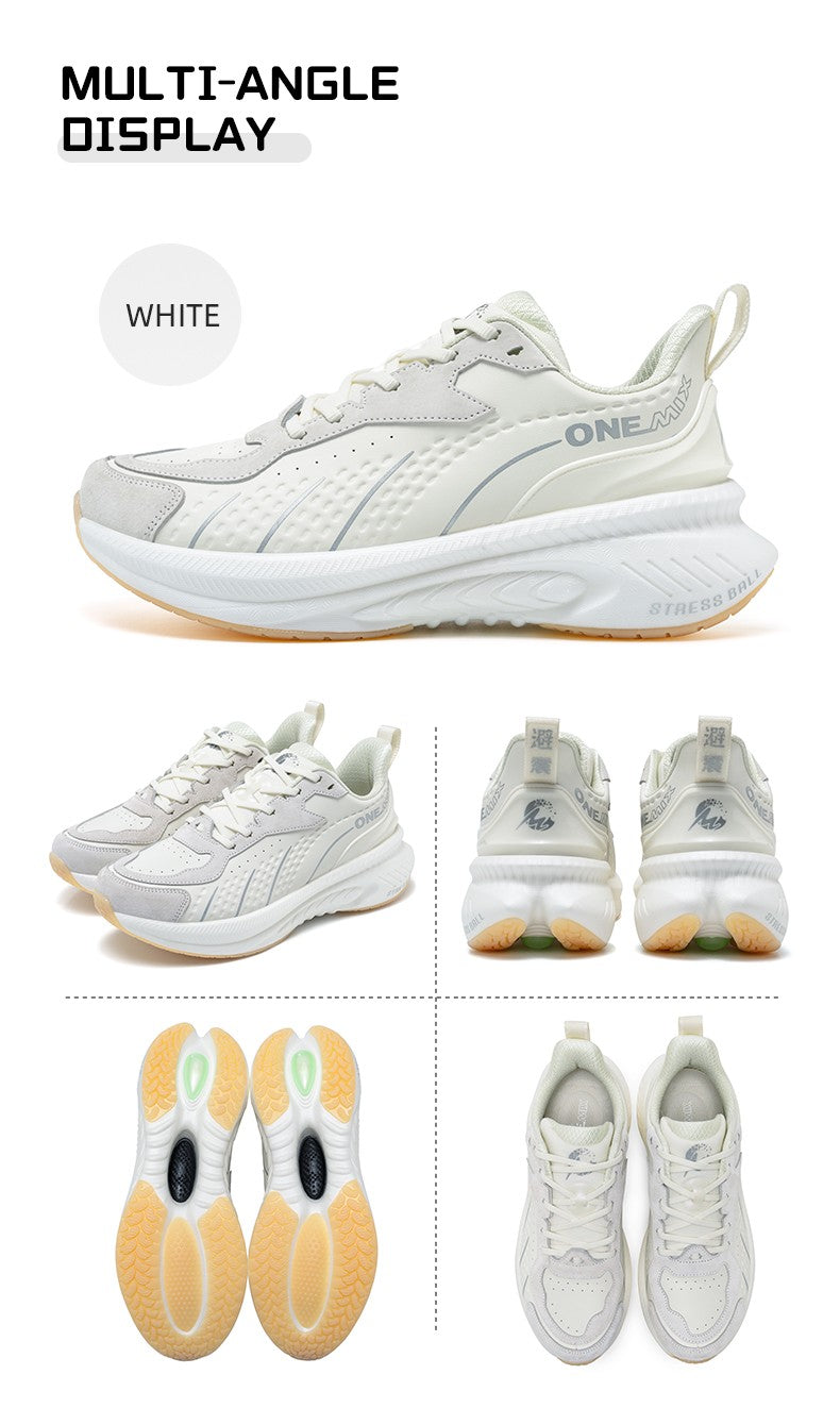 Tênis de Corrida de Treino de Inverno ONEMIX 2025 para Homens Tênis Esportivos de Couro Quente Resistente ao Desgaste Feminino Tênis de Caminhada para Corrida