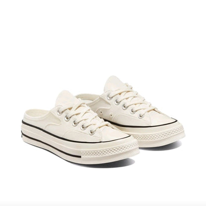 Converse 1970s Chuck Taylor All Star Men's and Women's Skateboarding Shoes, Multi-functional, Trendy Sneakers, White