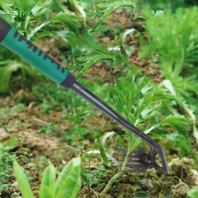 Garden Weeder Tools Planting Shovel Manual Grass Rake Loosening Soil Plowing Rooting Remove Digging Agricultural Hand Tools