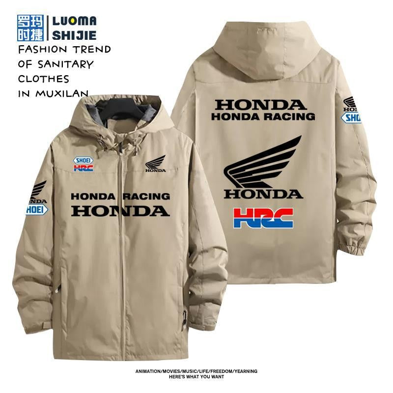 New Honda Motorcycle Windproof Blast Suit CBR Non-Double Wing Clothing Riding Suit Motorcycle Jacket Men