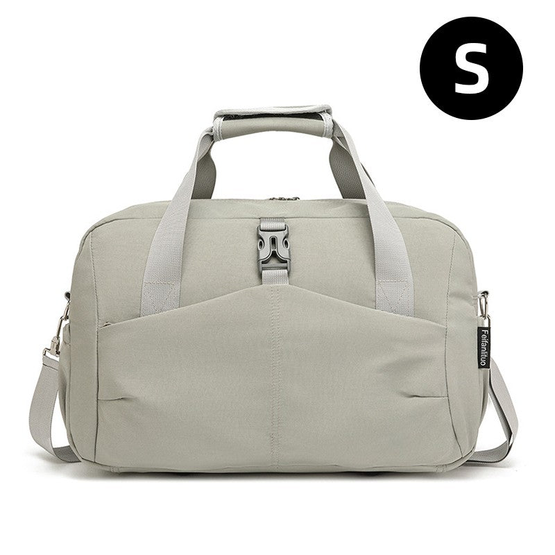 Women Travel Tote Bag Casual Outdoor Travel Short Trip Luggage Shoulder Bags Portable Commuting Gym Fitness Sports Handbag